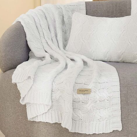 imagem do produto Manta Decorativa Tricot Vittoria 125x150cm - Trussardi