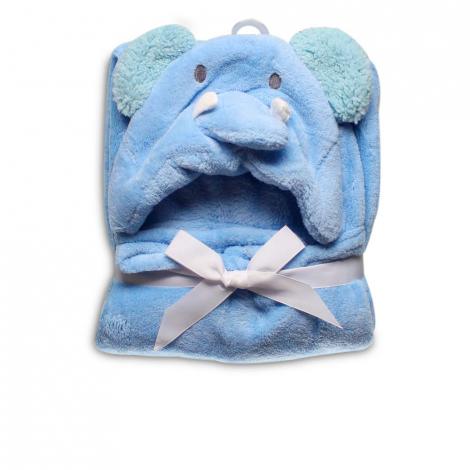 imagem do produto Manta Infantil Com Capuz Elefante - Jolitex