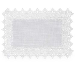 Pano Bandeja Avulso Retangular 30x45cm 1214 Branco