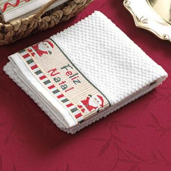 imagem de Pano de Copa Natal Presentes Kit 2 peas - Karsten