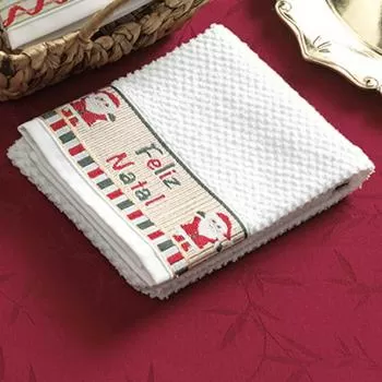 imagem de Pano de Copa Natal Presentes Kit 2 peças - Karsten