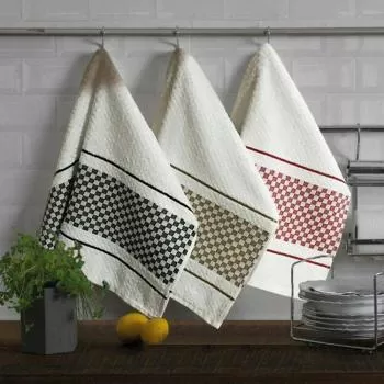 imagem de Pano de Copa Vitória Kit 2 peças - Dohler