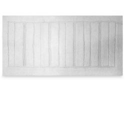 Passadeira Antiderrapante Algodão Chenai 60x120cm Branco
