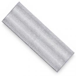 Passadeira Antiderrapante Decore Pop Degradê 45x120cm Cinza