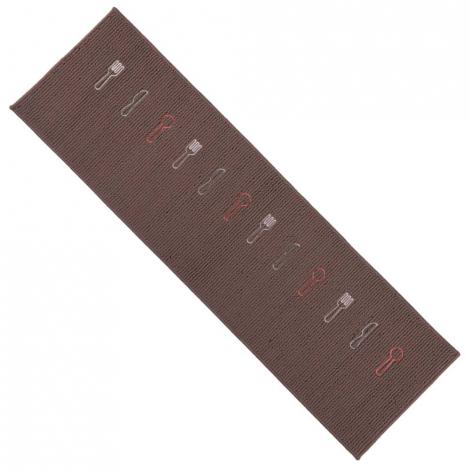 imagem do produto Passadeira Antiderrapante Di Garda Posate 40x120cm - Vizapi