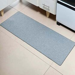 Passadeira Antiderrapante Nature 46x180cm Cinza