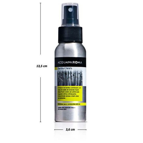 imagem do produto Perfume de Ambiente Dia a Dia Bambu Chin�s 60ml - Acquaroma