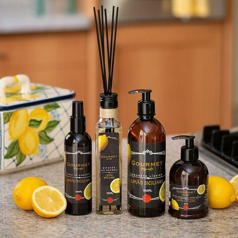 imagem do produto Perfume de Ambiente Gourmet Limão Siciliano 240ml - Catran
