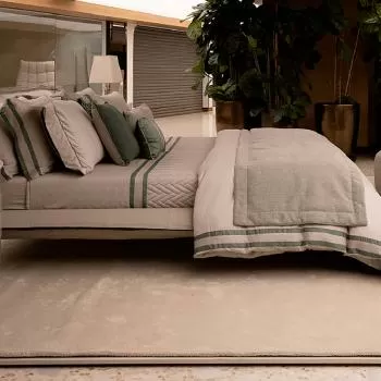 imagem de Peseira Decorativa Esmeralda 65x270cm - Artelassê