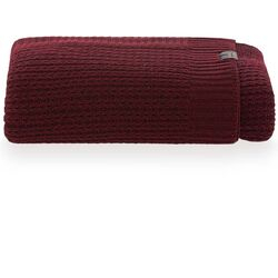 Peseira Decorativa Tricot Avell 70x260cm Beterraba