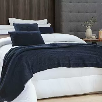 imagem de Peseira Decorativa Tricot Coimbra 70x260cm - Kacyumara