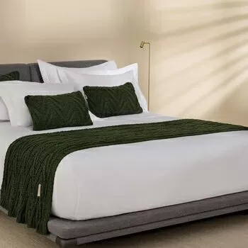 imagem de Peseira Decorativa Tricot Tibre 80x240cm - Trussardi