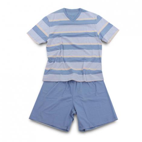 imagem do produto Pijama Masculino Curto Malha 21152 - Fits Well