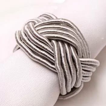 imagem de Porta Guardanapo Corda PG1911 Kit 4 peças - Rafimex