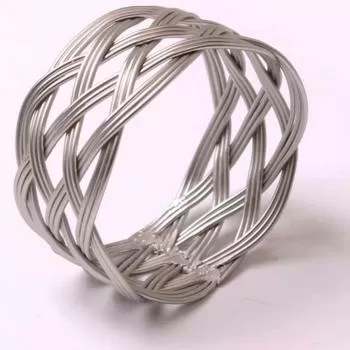 imagem de Porta Guardanapo Metal PG1229 Kit 4 peças - Rafimex