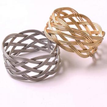 imagem de Porta Guardanapo Metal PG1229 Kit 4 peas - Rafimex