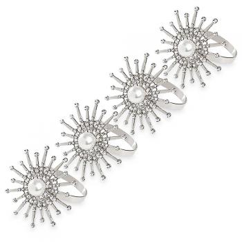 imagem de Porta Guardanapo Metal PG2606 Kit 4 peas  - Rafimex