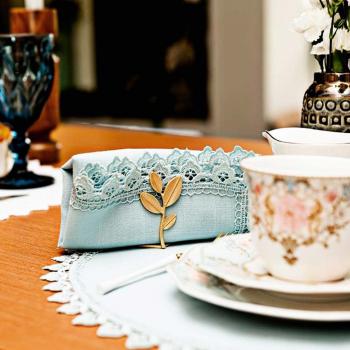 imagem de Porta Guardanapo Metal PG5370 Kit 4 peas - Rafimex