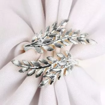 imagem de Porta Guardanapo Metal PG7945 Kit 4 peças - Rafimex