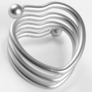 imagem de Porta Guardanapo Metal PG8328 Kit 4 peas - Rafimex