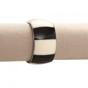 imagem de Porta Guardanapo Natural Bicolor Kit 4 peas - Copa e Cia