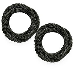 Porta Guardanapo Salerno Kit 2 peças Preto