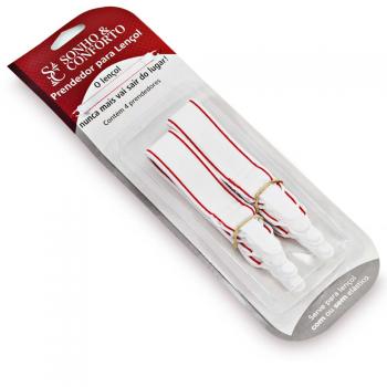 imagem de Prendedor para Len�ol Kit 4 pe�as - Catran