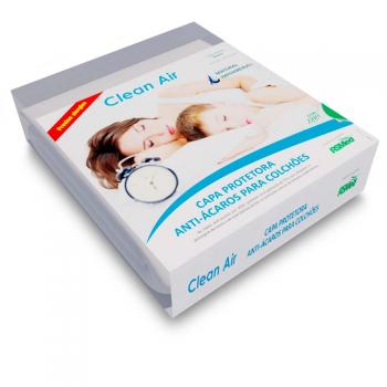 imagem de Protetor de Colch�o Queen 40cm Imperme�vel Anti�caro Clean Air - Rsmed