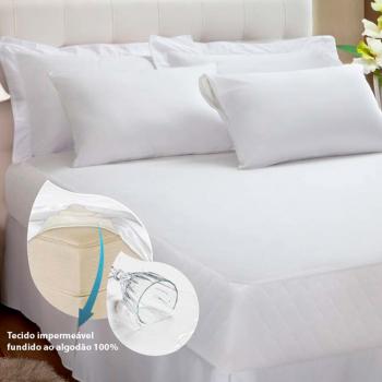 imagem de Protetor de Colcho Queen 40cm Malha Impermevel - Catran