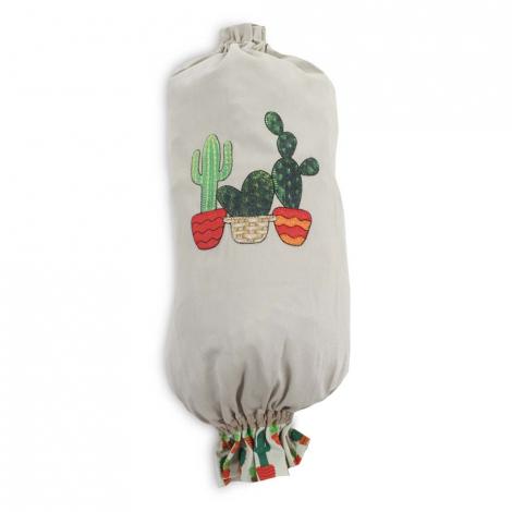 imagem do produto Puxa Saco Bordado Brim Cactus - Catran