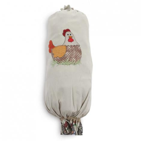 imagem do produto Puxa Saco Bordado Brim Galinha - Catran