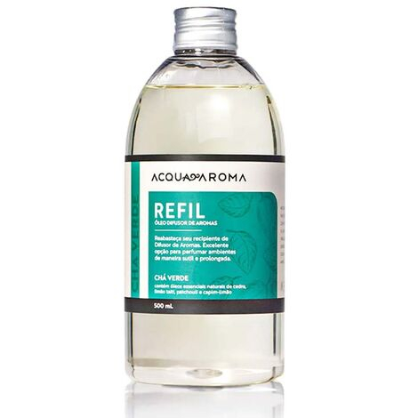 imagem do produto Refil Difusor de Ambiente Dia a Dia Ch Verde 500ml - Acquaroma