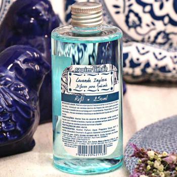 imagem de Refil para Difusor de Ambiente Lavanda Inglesa 250ml  - Capim Lim�o