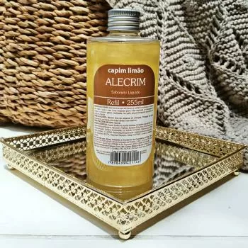imagem de Refil para Sabonete Líquido Alecrim 255ml - Capim Limão