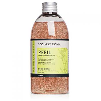 imagem de Refil Sabonete Lquido Dia a Dia Glitter Bambu Chins 500ml - Acquaroma