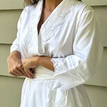 imagem de Robe Adulto Feminino 300 Fios Foliage - Marken Fassi