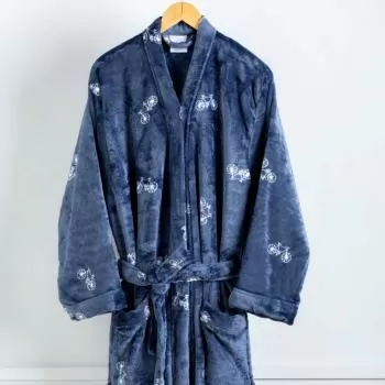 imagem de Roupão Adulto Vintage Bikes - Kacyumara