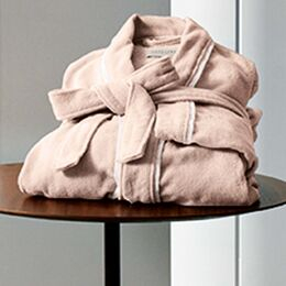 Roupão de Banho Adulto Feminino Maelle Soft Rose P