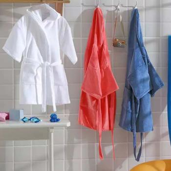 imagem de Roupo Infantil Grande com Capuz Velour Ju 09 - Dohler