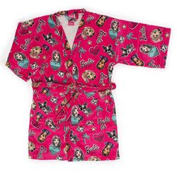 Roupão Infantil Pequeno Velour Barbie 26 Pink