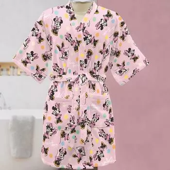 imagem de Roupão Infantil Pequeno Velour Minnie 14 - Dohler