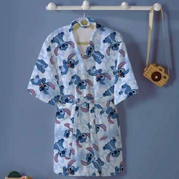 imagem de Roupo Infantil Pequeno Velour Stitch 04 - Dohler