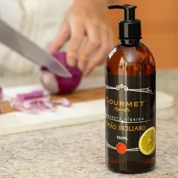 imagem de Sabonete Líquido Gourmet Limão Siciliano 500ml  - Catran