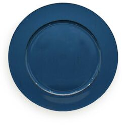 Sousplat Avulso Redondo 33cm SP1034 Azul Escuro