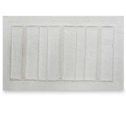 Tapete Antiderrapante Algodão Chenai 45x75cm Branco