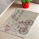 imagem do produto Tapete Antiderrapante Bistr Bicicleta 40x60cm - Jolitex