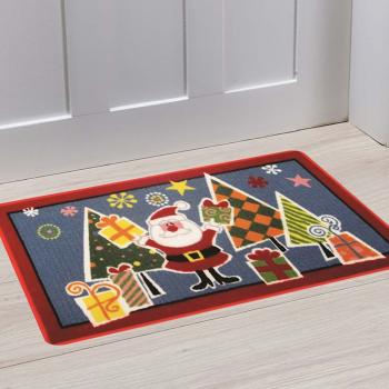 imagem de Tapete Antiderrapante Boucle Natalino Des. 003 40x60cm - Niazitex