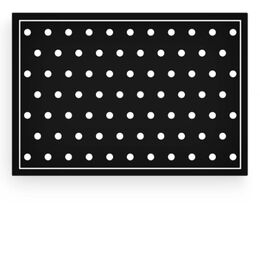 imagem de Tapete Antiderrapante Decore Black White 45x65cm - Kacyumara