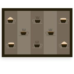 imagem de Tapete Antiderrapante Decore Coffee Time 45x65cm - Kacyumara