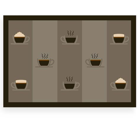 imagem do produto Tapete Antiderrapante Decore Coffee Time 45x65cm - Kacyumara